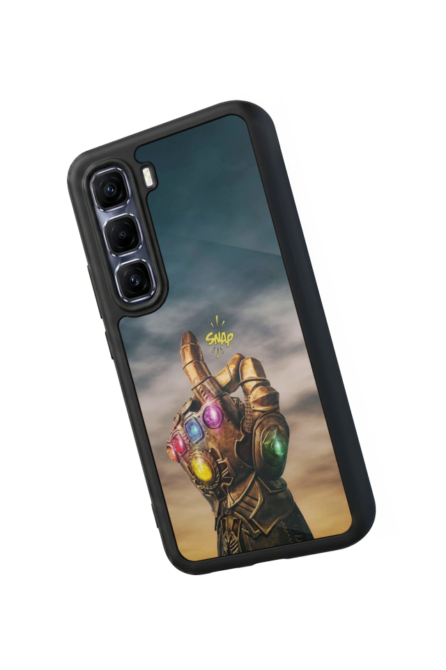 Infinix Hot 60 Pro Plus Uyumlu Thanos Tasarımlı Glossy Premium Kılıf