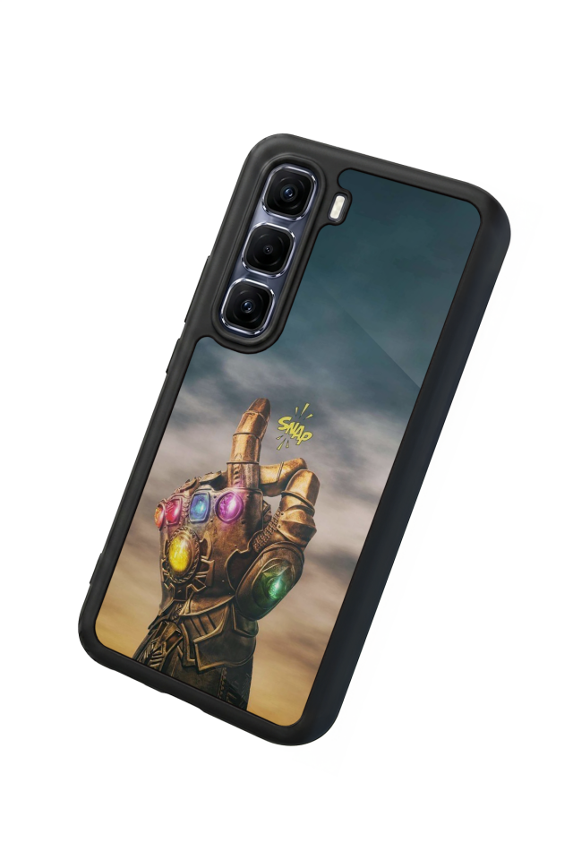 Infinix Hot 60 Pro Plus Uyumlu Thanos Tasarımlı Glossy Premium Kılıf