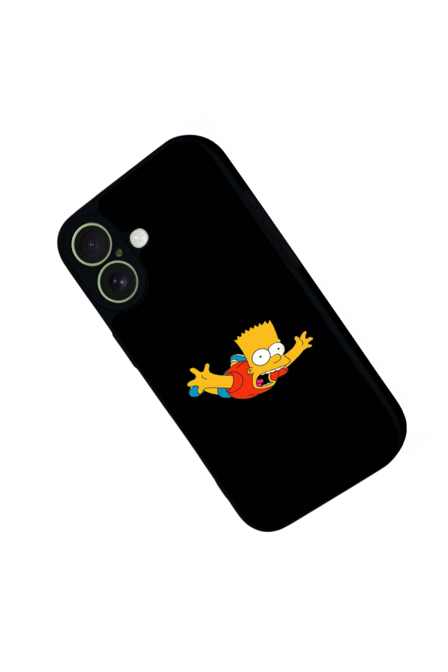iPhone 17 Uyumlu The Simpsons Tasarımlı Glossy Premium Kılıf