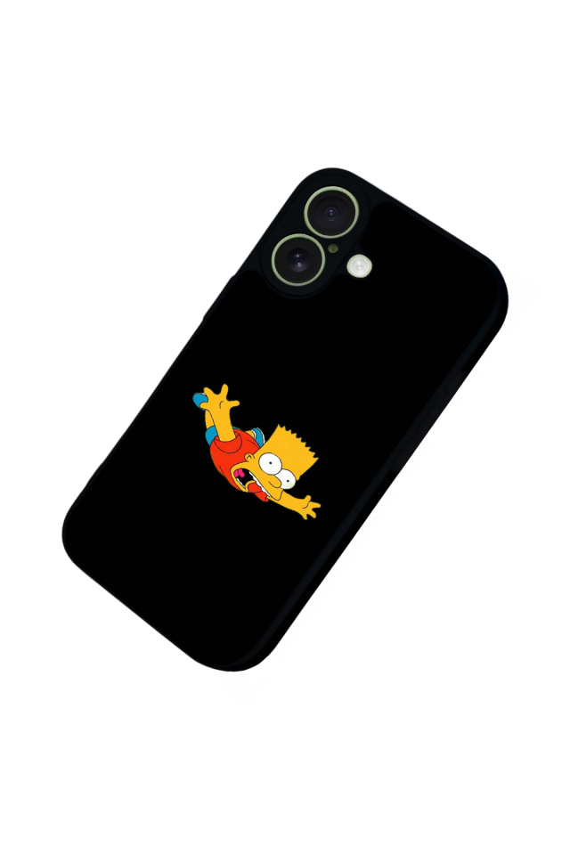 iPhone 17 Uyumlu The Simpsons Tasarımlı Glossy Premium Kılıf