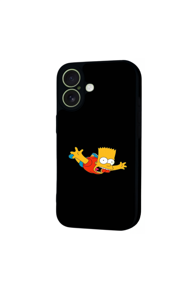iPhone 17 Uyumlu The Simpsons Tasarımlı Glossy Premium Kılıf