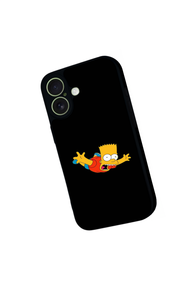 iPhone 17 Uyumlu The Simpsons Tasarımlı Glossy Premium Kılıf