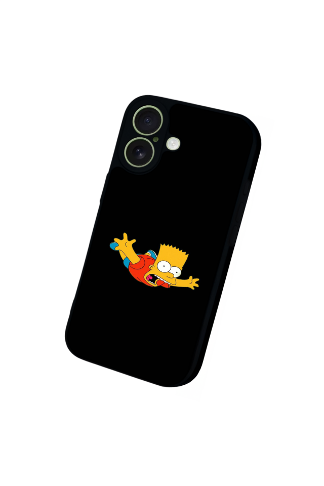 iPhone 17 Uyumlu The Simpsons Tasarımlı Glossy Premium Kılıf