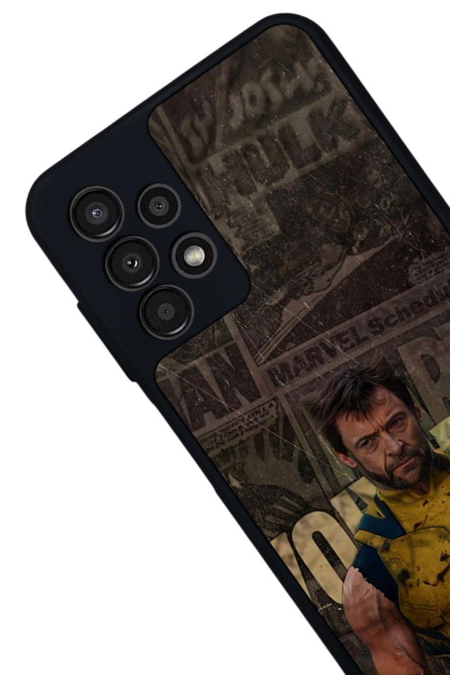 Samsung Galaxy A13 Uyumlu Wolverine Tasarımlı Glossy Premium Kılıf
