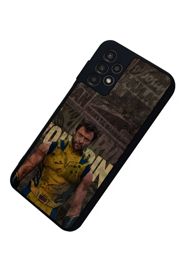 Samsung Galaxy A13 Uyumlu Wolverine Tasarımlı Glossy Premium Kılıf
