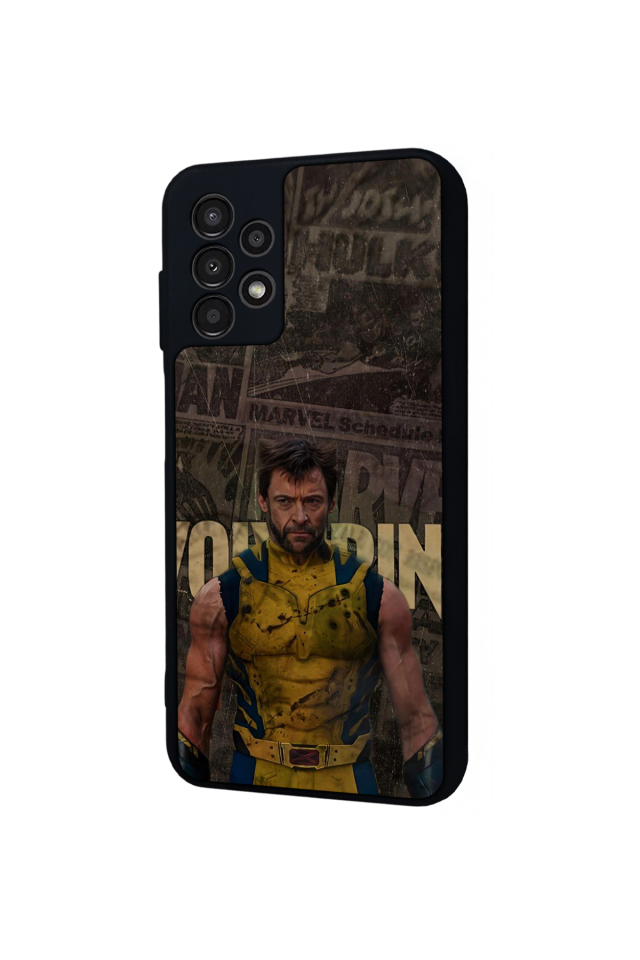 Samsung Galaxy A13 Uyumlu Wolverine Tasarımlı Glossy Premium Kılıf
