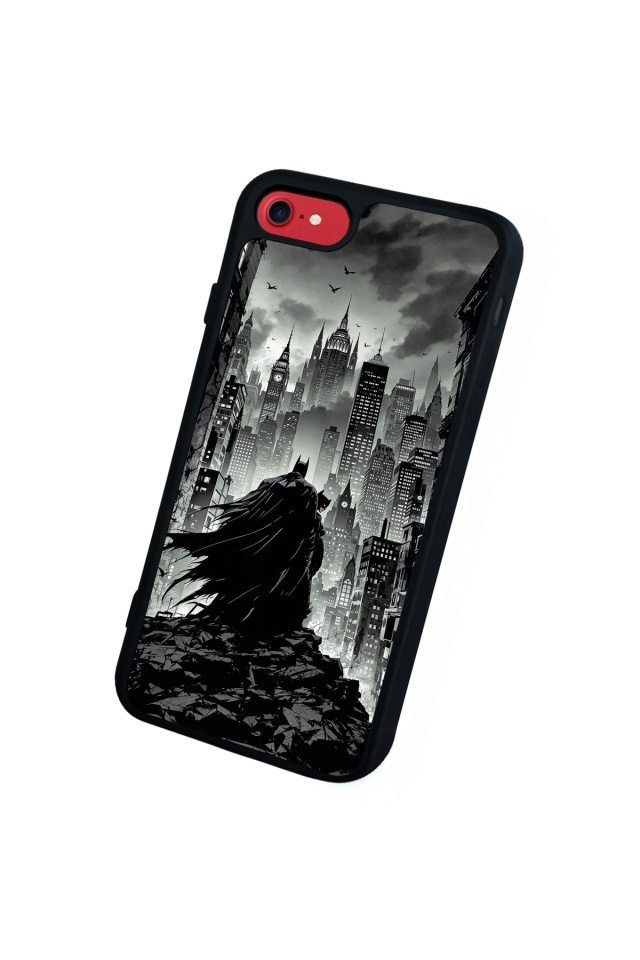 iPhone 7 Uyumlu Batman Tasarımlı Glossy Premium Kılıf
