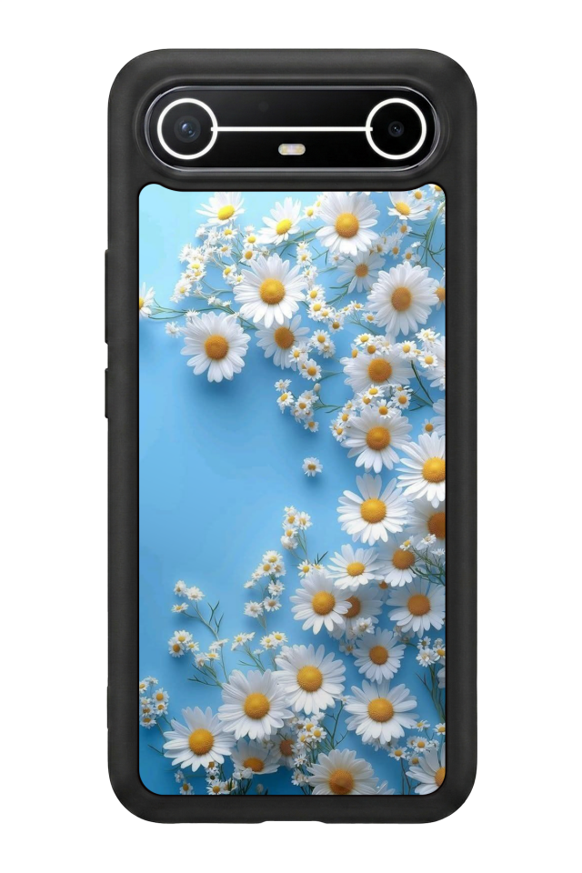 Tecno Spark Slim 5G Uyumlu Cicek Tasarımlı Glossy Premium Kılıf