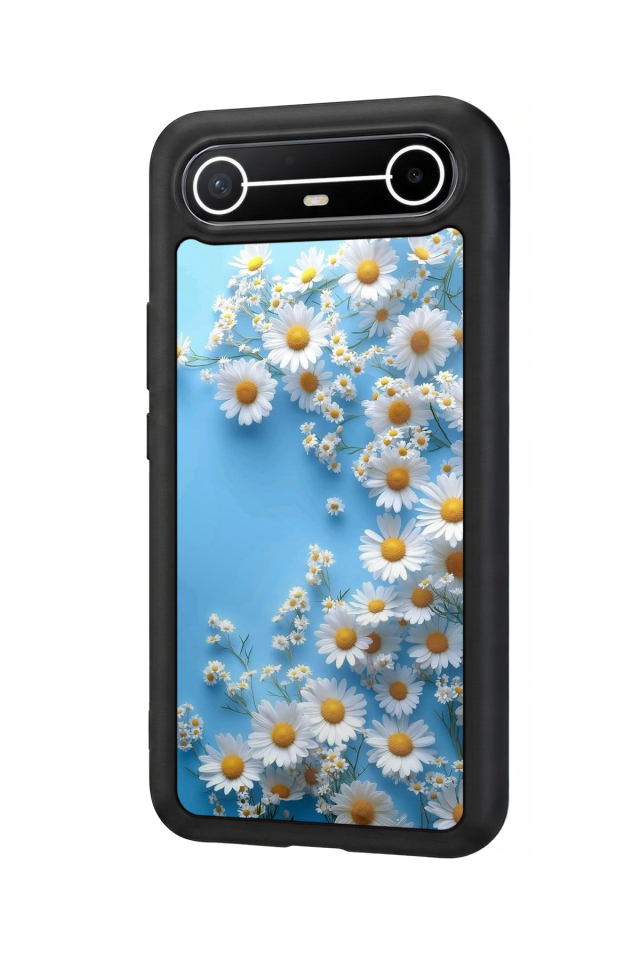 Tecno Spark Slim 5G Uyumlu Cicek Tasarımlı Glossy Premium Kılıf
