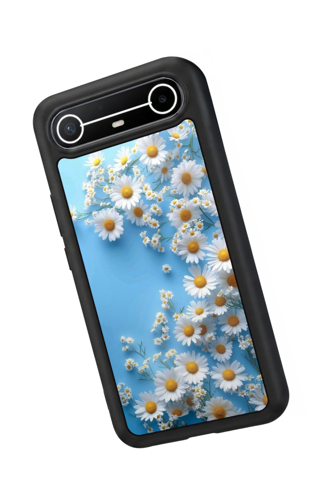 Tecno Spark Slim 5G Uyumlu Cicek Tasarımlı Glossy Premium Kılıf