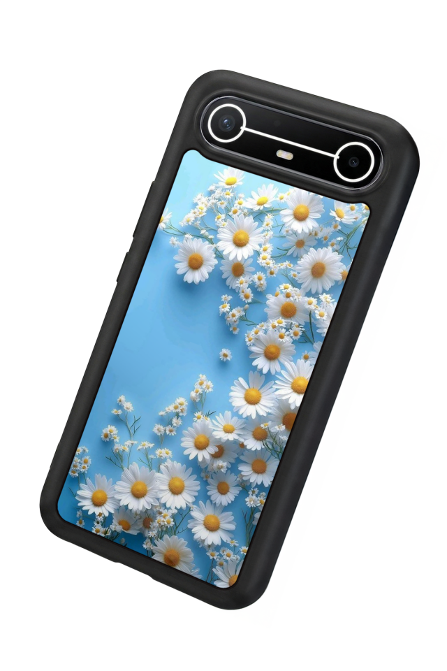 Tecno Spark Slim 5G Uyumlu Cicek Tasarımlı Glossy Premium Kılıf