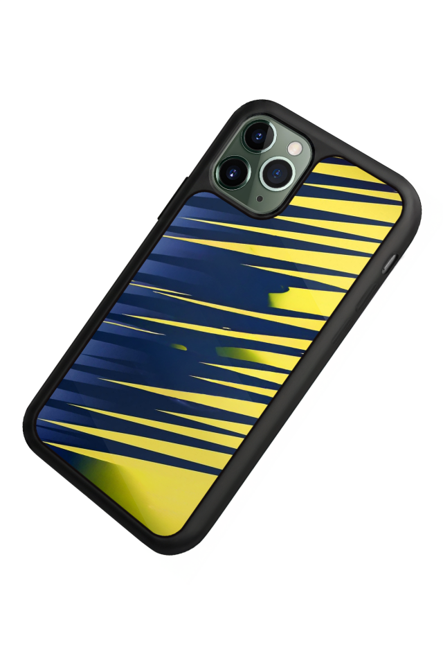 iPhone 11 Pro Max Uyumlu Fenerbahce Tasarımlı Glossy Premium Kılıf