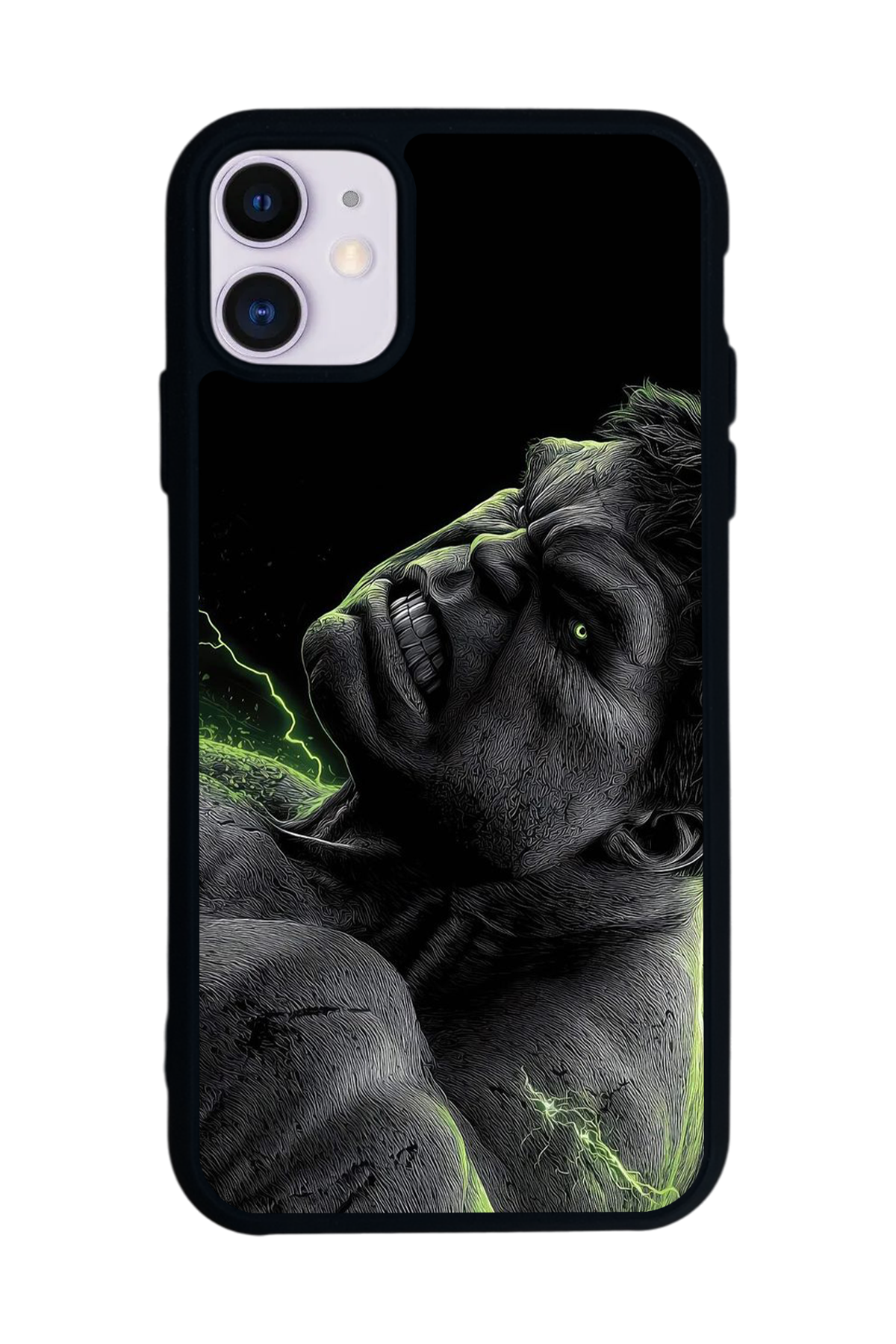iPhone 11 Uyumlu Hulk Tasarımlı Glossy Premium Kılıf