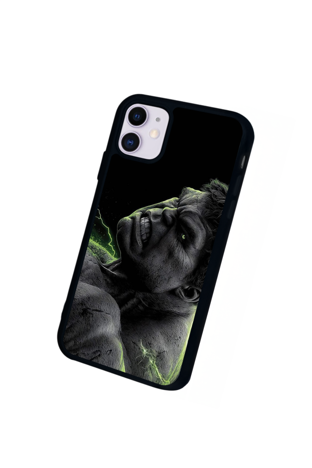 iPhone 11 Uyumlu Hulk Tasarımlı Glossy Premium Kılıf