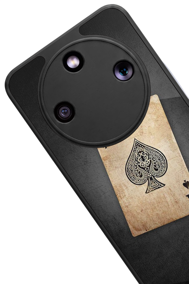 Honor Magic 8 Lite Uyumlu Kart Tasarımlı Glossy Premium Kılıf