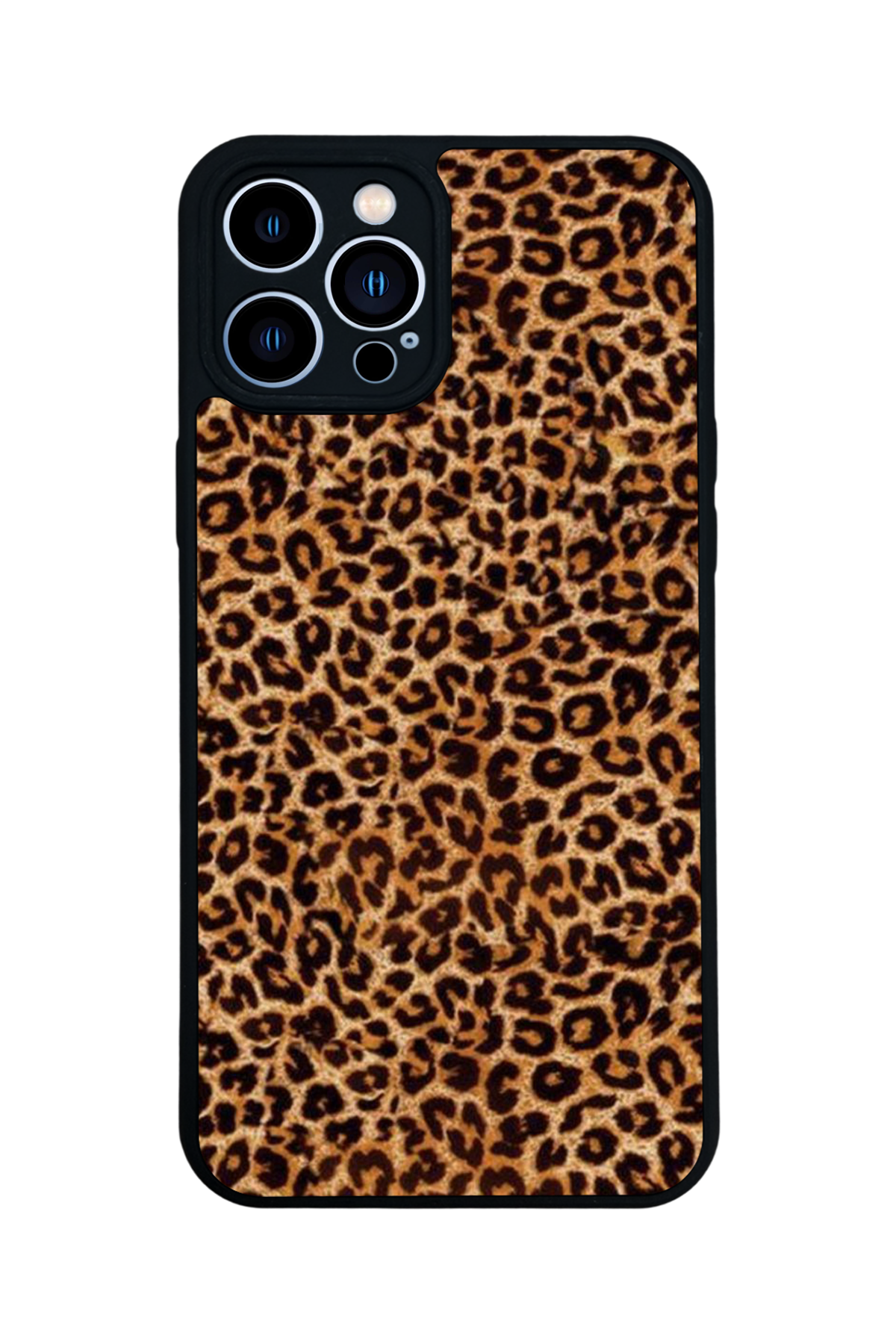 iPhone 13 Pro Max Uyumlu Leopar Tasarımlı Glossy Premium Kılıf