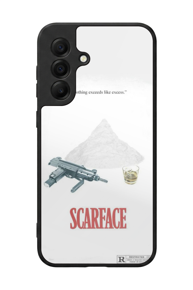 Samsung Galaxy A17 Uyumlu Scarface Tasarımlı Glossy Premium Kılıf
