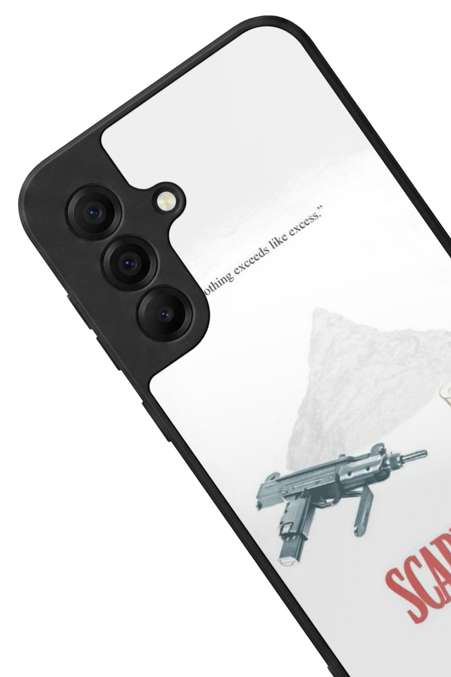Samsung Galaxy A17 Uyumlu Scarface Tasarımlı Glossy Premium Kılıf