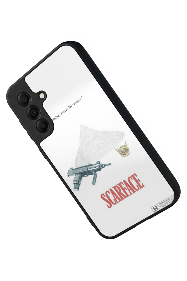 Samsung Galaxy A17 Uyumlu Scarface Tasarımlı Glossy Premium Kılıf
