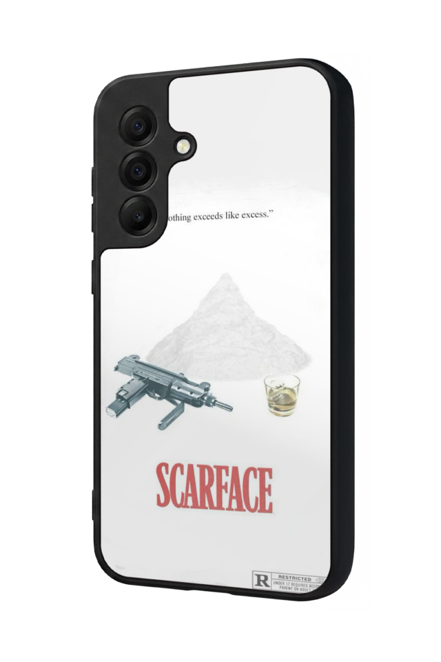 Samsung Galaxy A17 Uyumlu Scarface Tasarımlı Glossy Premium Kılıf