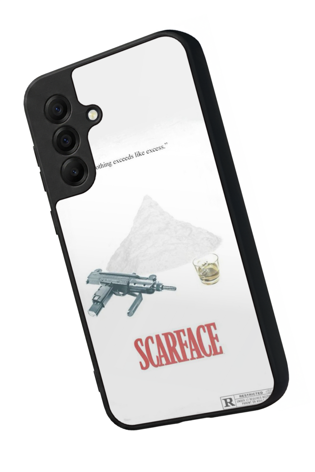 Samsung Galaxy A17 Uyumlu Scarface Tasarımlı Glossy Premium Kılıf
