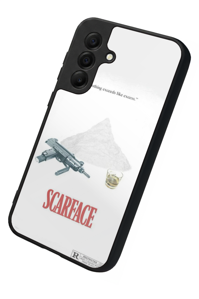 Samsung Galaxy A17 Uyumlu Scarface Tasarımlı Glossy Premium Kılıf