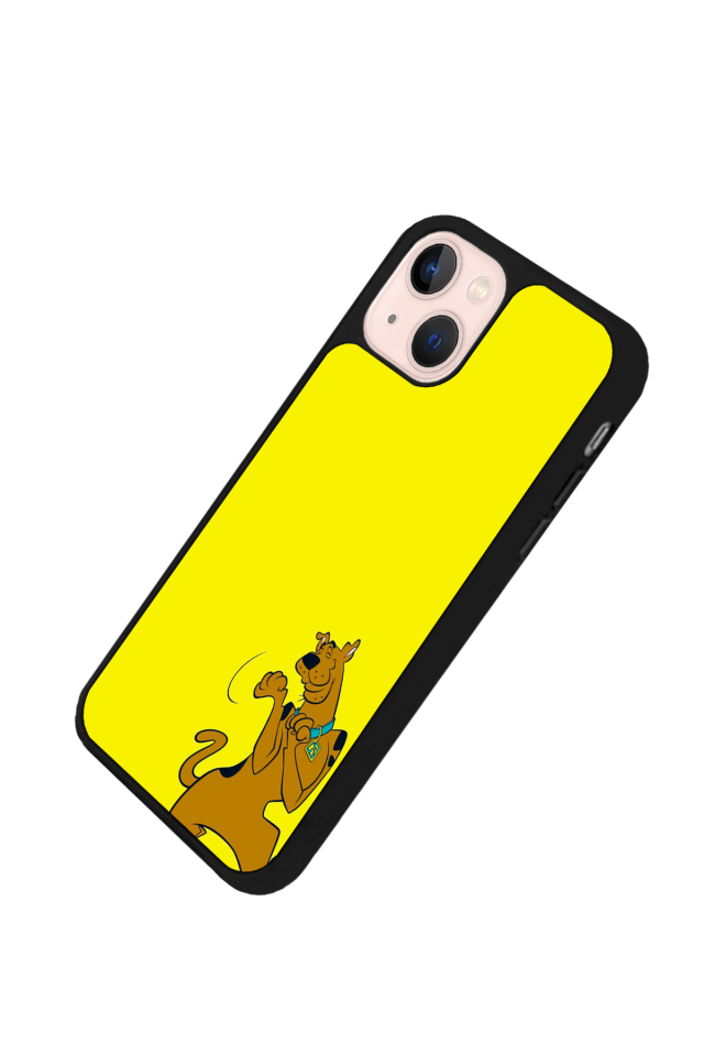 iPhone 15 Uyumlu Scooby Doo Tasarımlı Glossy Premium Kılıf
