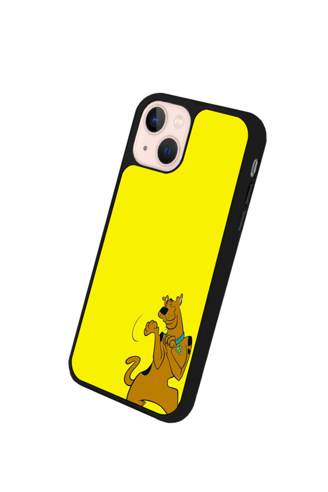 iPhone 15 Uyumlu Scooby Doo Tasarımlı Glossy Premium Kılıf