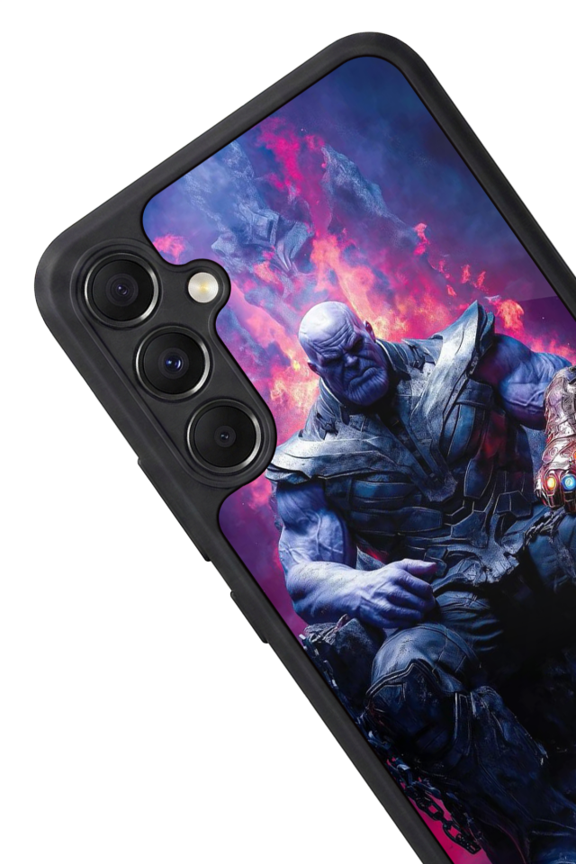 Samsung Galaxy A34 Uyumlu Thanos Tasarımlı Glossy Premium Kılıf