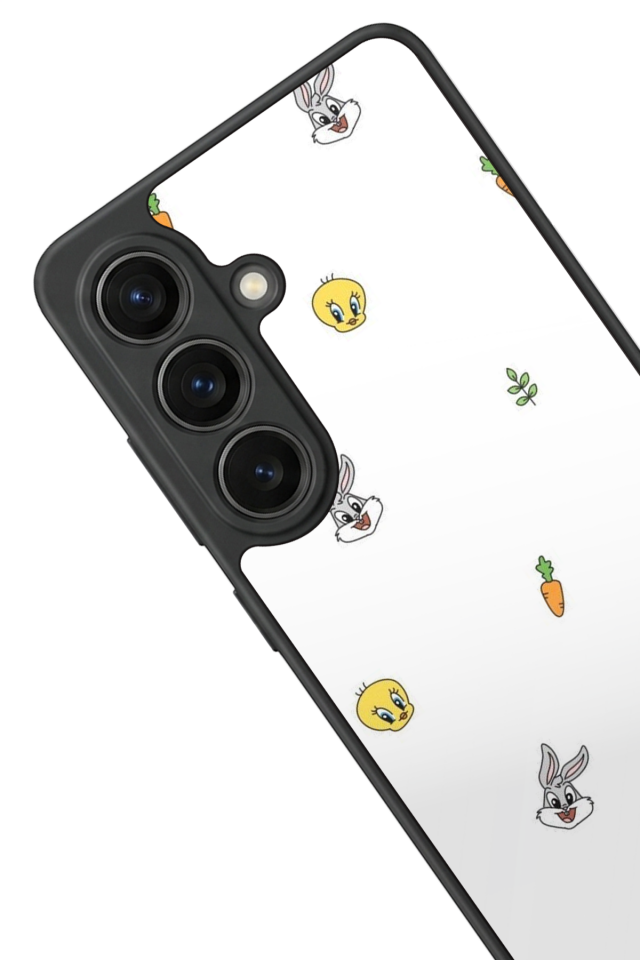 Samsung Galaxy S26 Uyumlu Tweety Tasarımlı Glossy Premium Kılıf