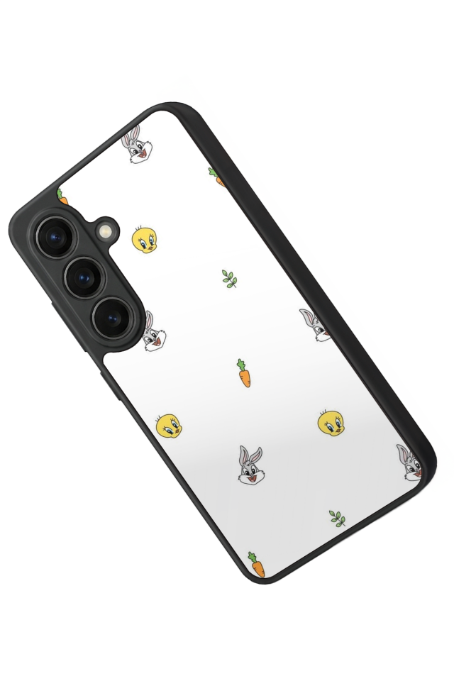 Samsung Galaxy S26 Uyumlu Tweety Tasarımlı Glossy Premium Kılıf