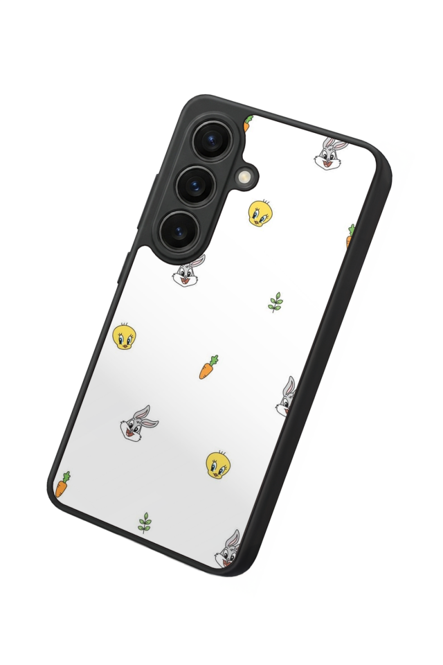Samsung Galaxy S26 Uyumlu Tweety Tasarımlı Glossy Premium Kılıf