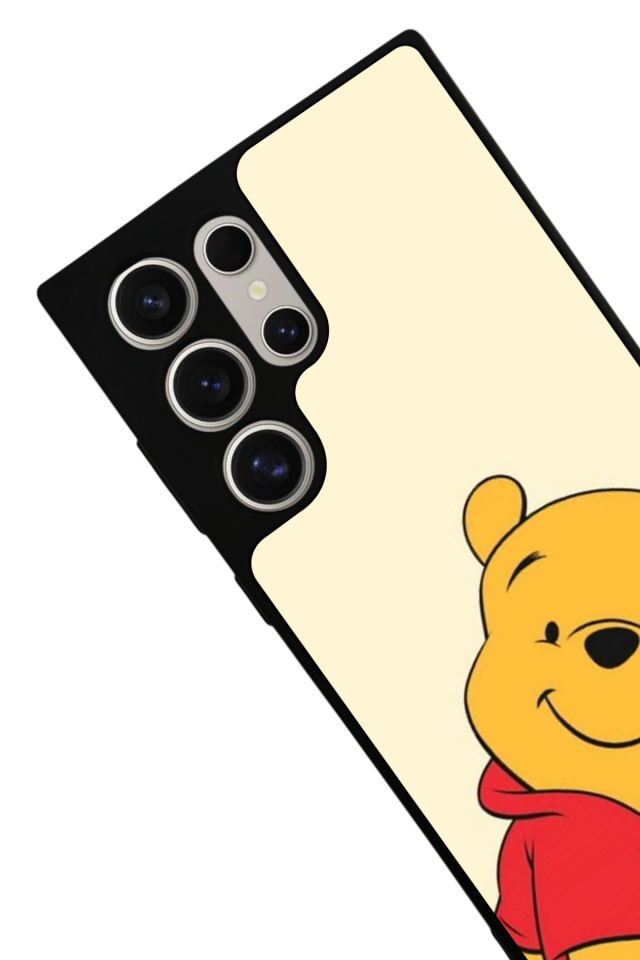 Samsung Galaxy S24 Ultra Uyumlu Winnie Tasarımlı Glossy Premium Kılıf