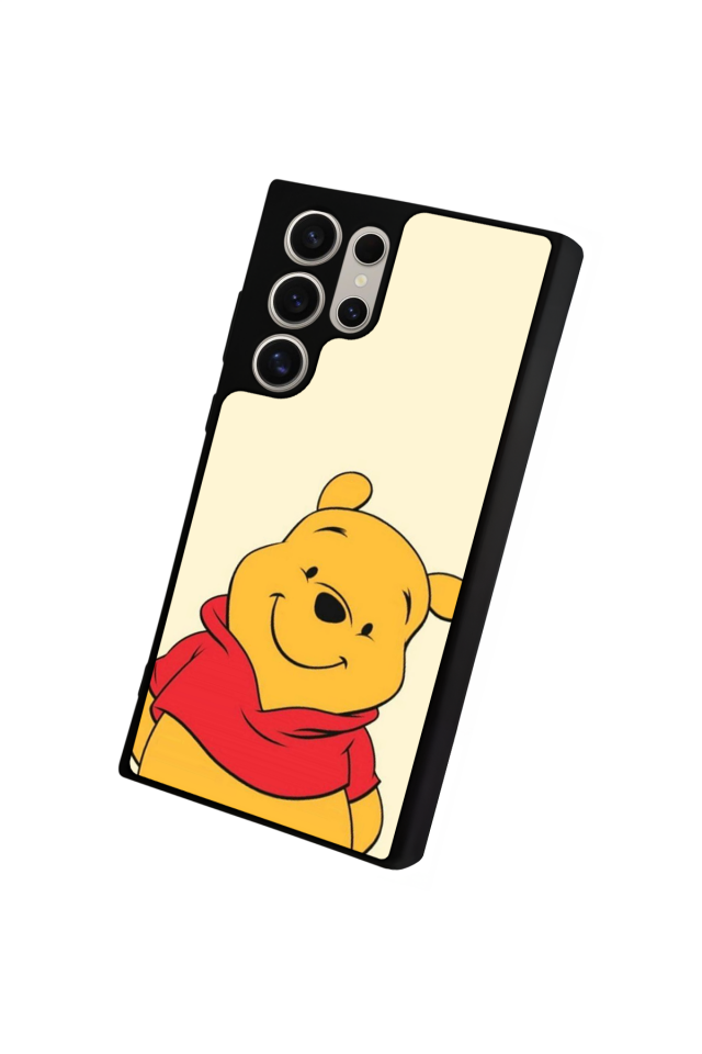 Samsung Galaxy S24 Ultra Uyumlu Winnie Tasarımlı Glossy Premium Kılıf