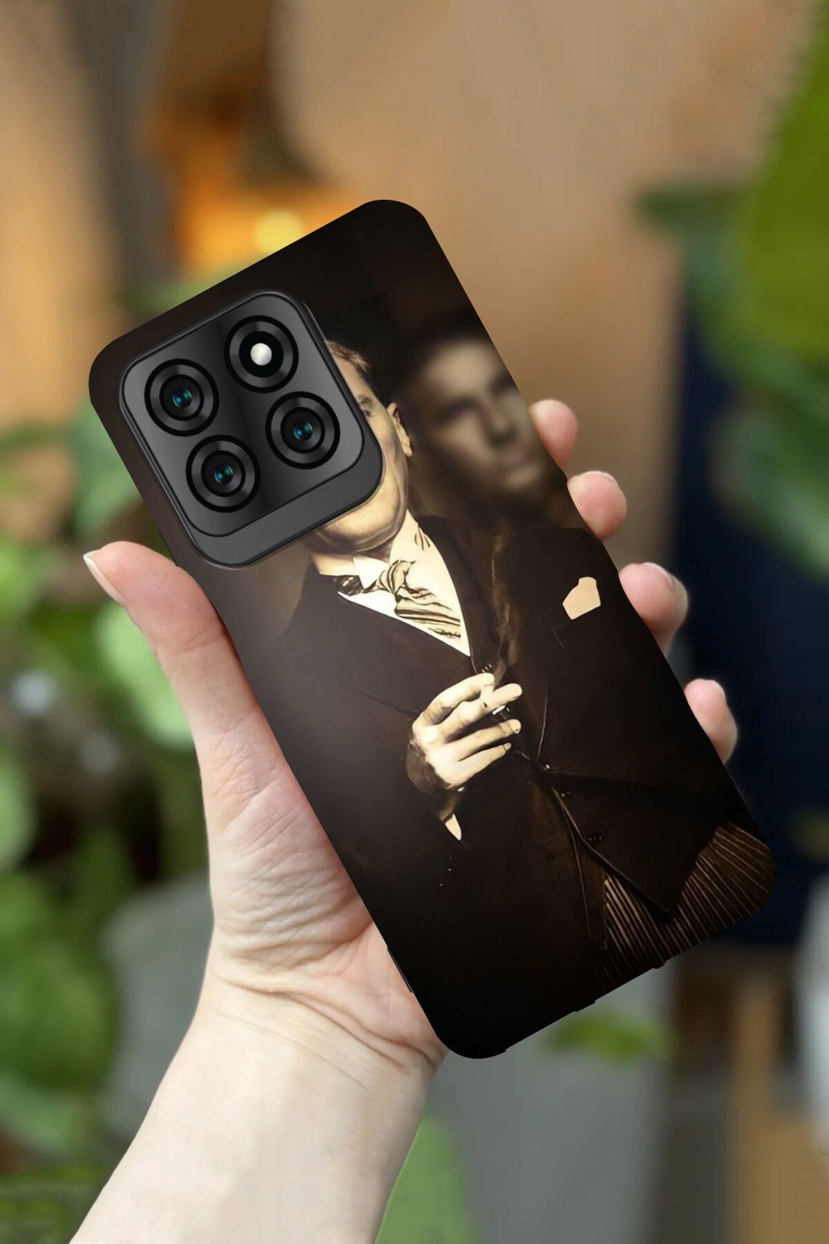 Reeder S71 Uyumlu Kamera Korumalı Atatürk Desenli HD Baskılı Silikon Kılıf