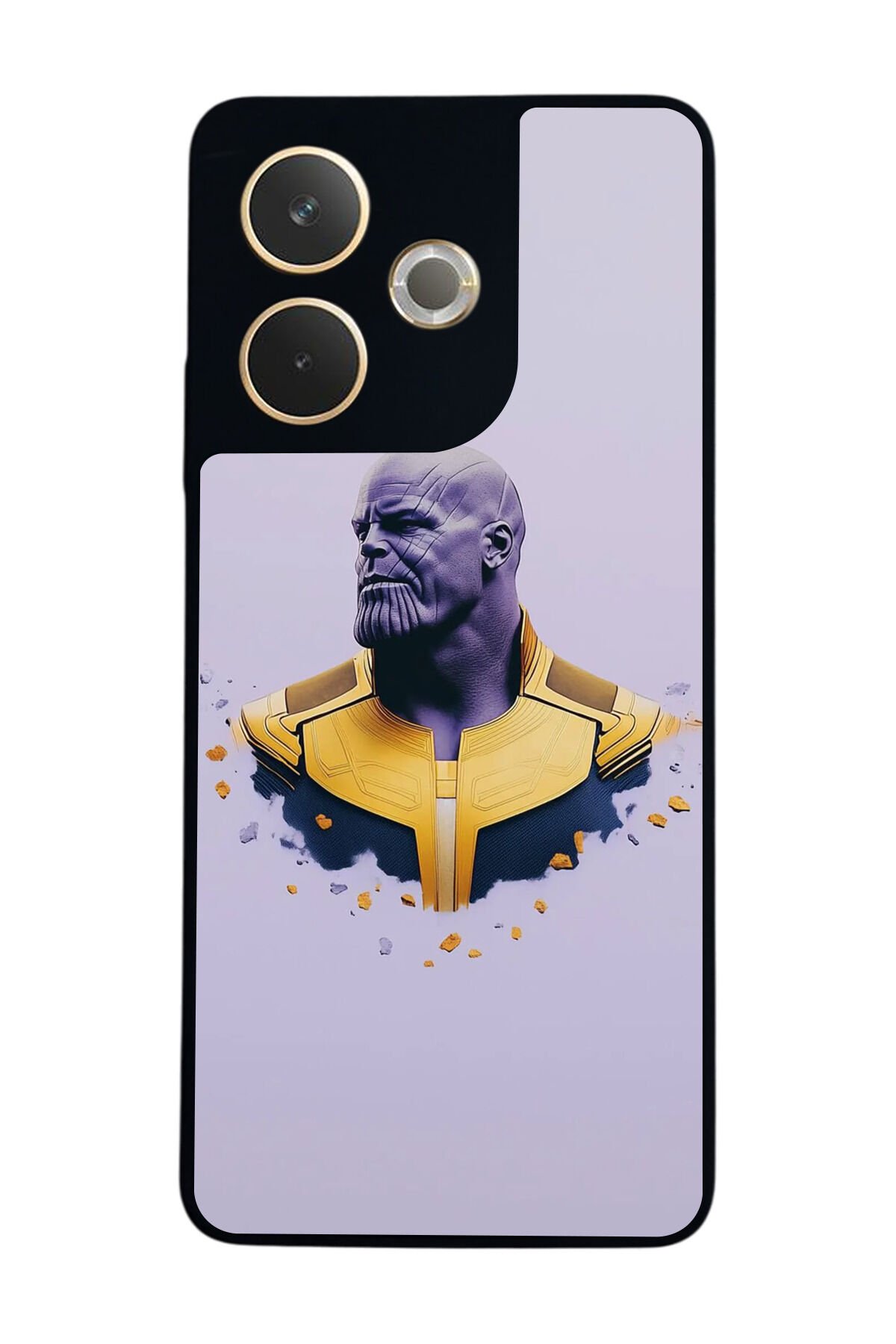 Oppo A5 Pro Uyumlu Thanos Tasarımlı Glossy Premium Kılıf