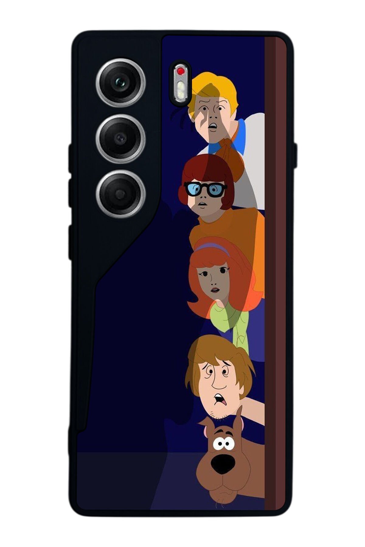 Tecno Camon 40 Uyumlu Scooby Doo Tasarımlı Glossy Premium Kılıf