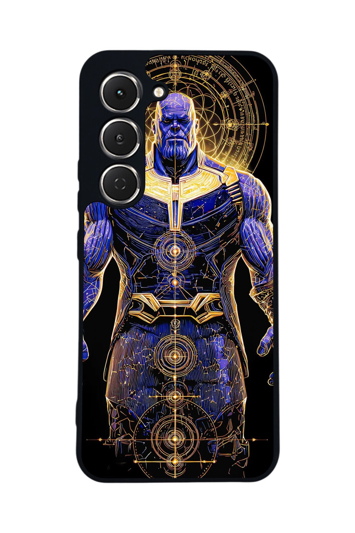 Tecno Spark 40 Pro Uyumlu Thanos Tasarımlı Glossy Premium Kılıf