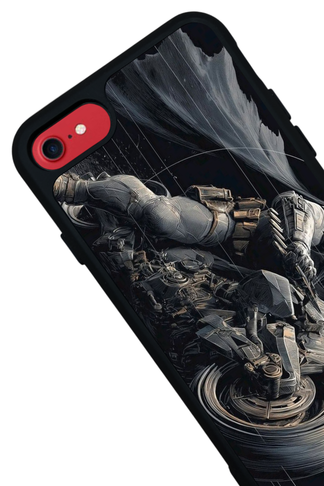 iPhone 7 Uyumlu Batman Tasarımlı Glossy Premium Kılıf