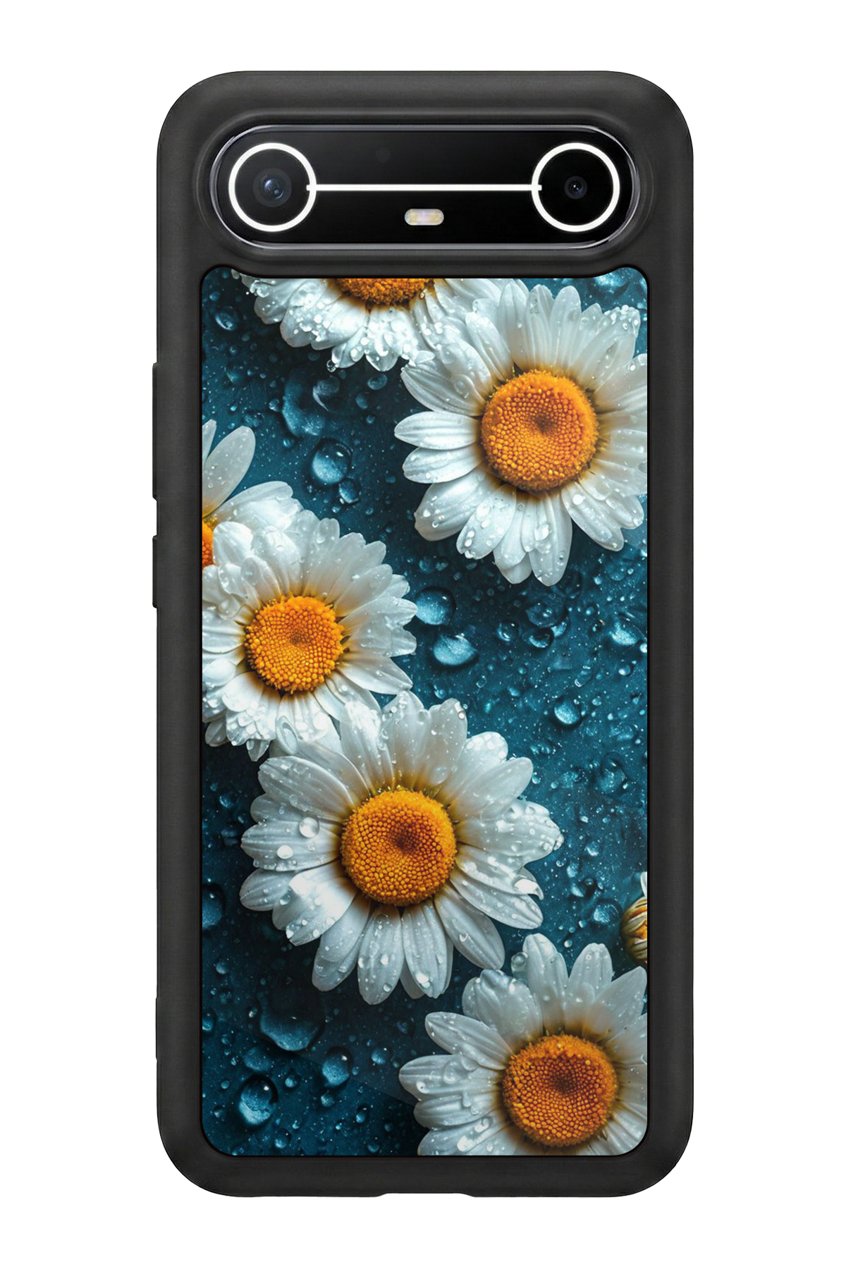 Tecno Spark Slim 5G Uyumlu Cicek Tasarımlı Glossy Premium Kılıf