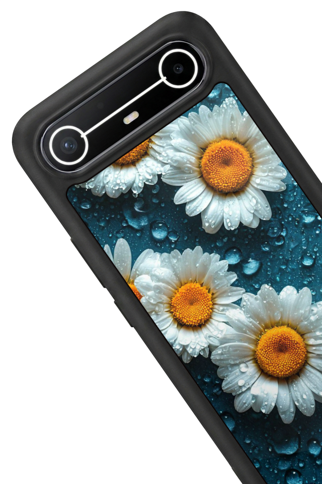 Tecno Spark Slim 5G Uyumlu Cicek Tasarımlı Glossy Premium Kılıf