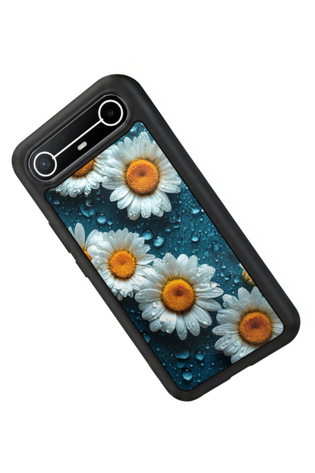 Tecno Spark Slim 5G Uyumlu Cicek Tasarımlı Glossy Premium Kılıf