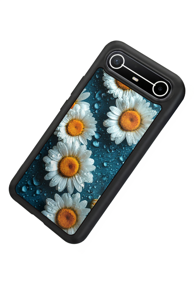 Tecno Spark Slim 5G Uyumlu Cicek Tasarımlı Glossy Premium Kılıf