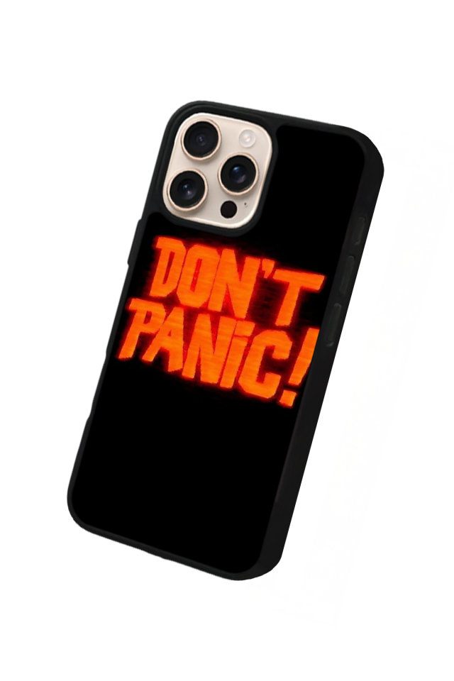 iPhone 15 Pro Uyumlu Dont Stop Tasarımlı Glossy Premium Kılıf