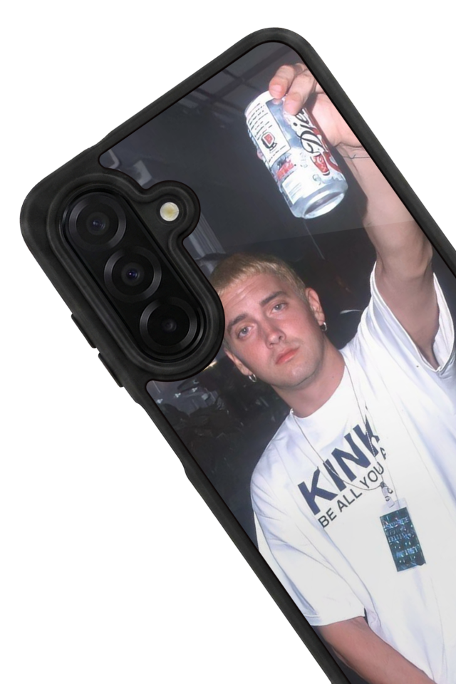 Samsung Galaxy A26 Uyumlu Eminem Tasarımlı Glossy Premium Kılıf