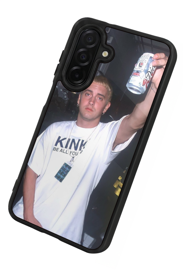 Samsung Galaxy A26 Uyumlu Eminem Tasarımlı Glossy Premium Kılıf