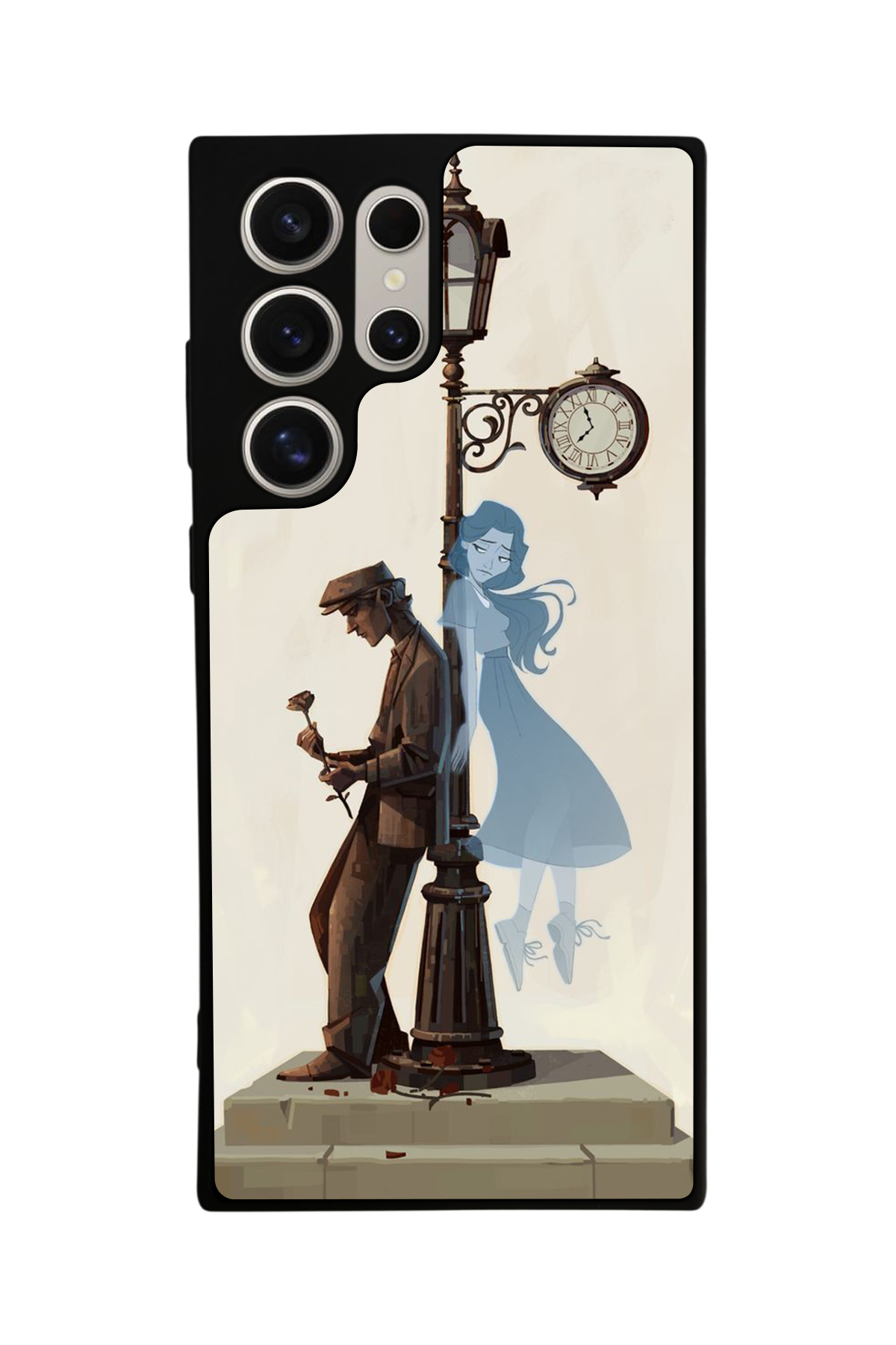 Samsung Galaxy S22 Ultra Uyumlu  Kalp Love Tasarımlı Glossy Premium Kılıf