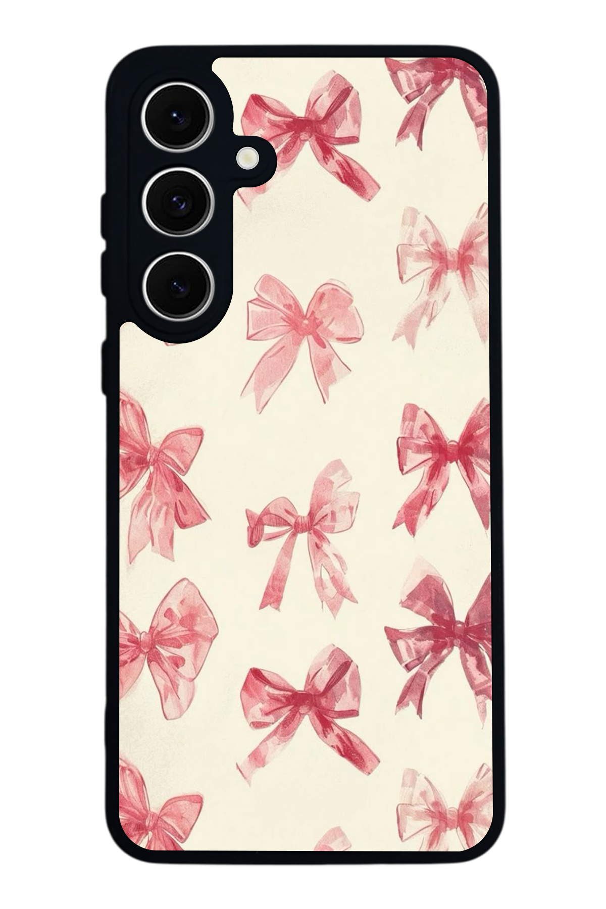 Samsung Galaxy A16 Uyumlu Kurdele Tasarımlı Glossy Premium Kılıf