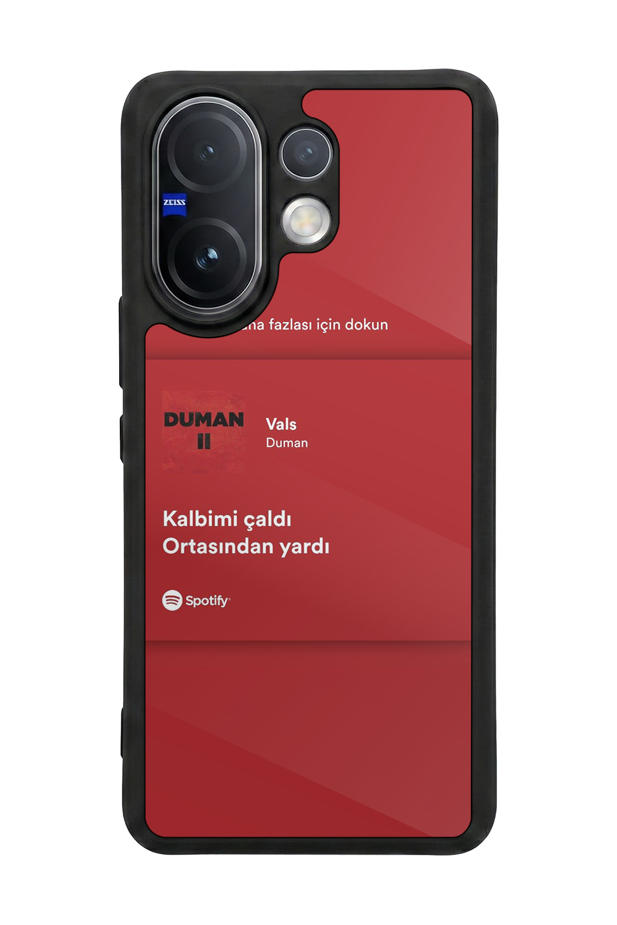 Vivo V60 Uyumlu Sarki Sozleri Tasarımlı Glossy Premium Kılıf