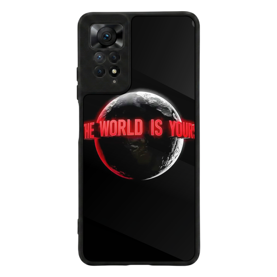 Xiaomi Redmi Note 11 Pro Uyumlu Scarface Tasarımlı Glossy Premium Kılıf